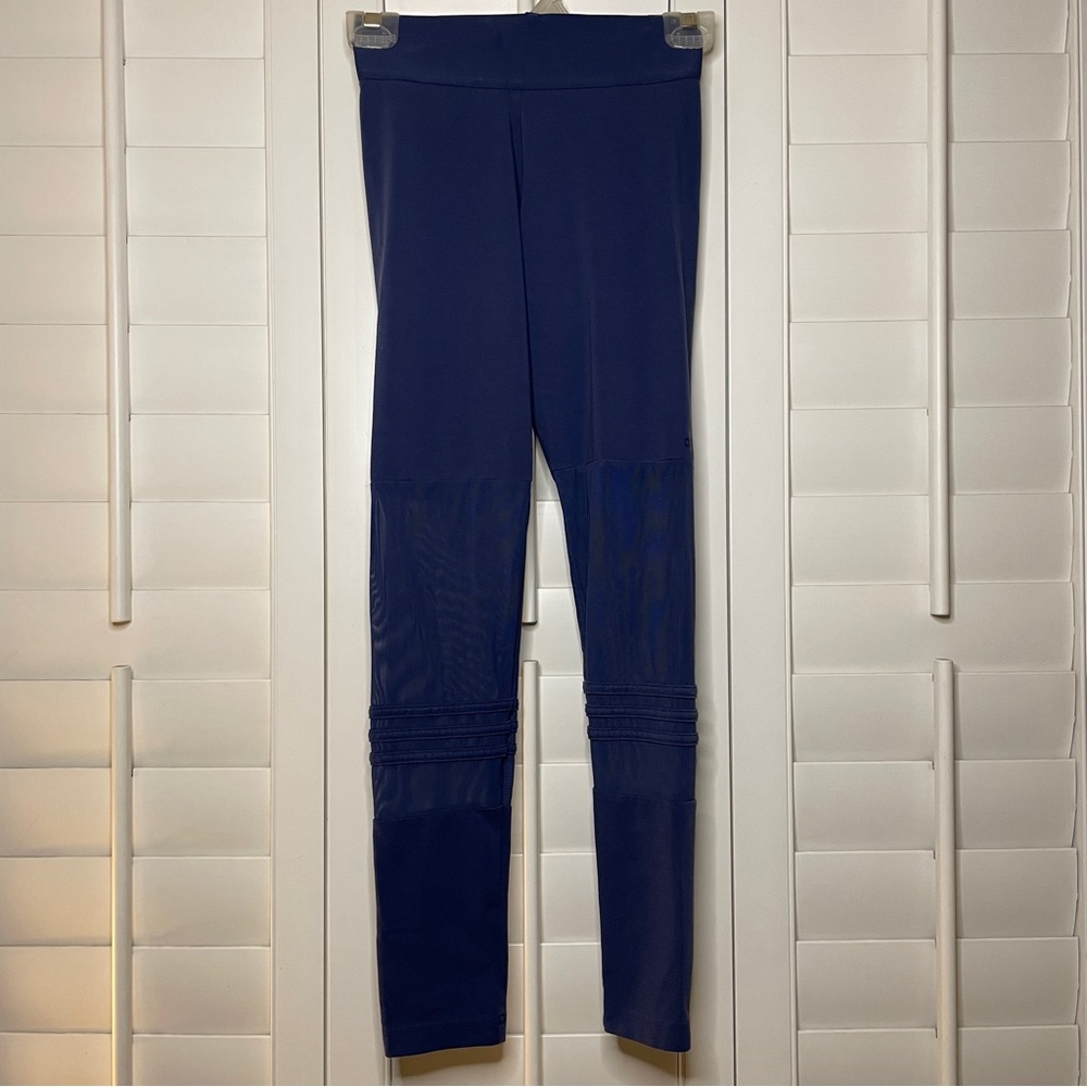 Adidas Leggings, Color Navy, Size XS, Worn Twice